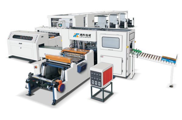 点击显示大的图片 HKS-A4系列全自动横切机(双卷/四卷连接包装机)